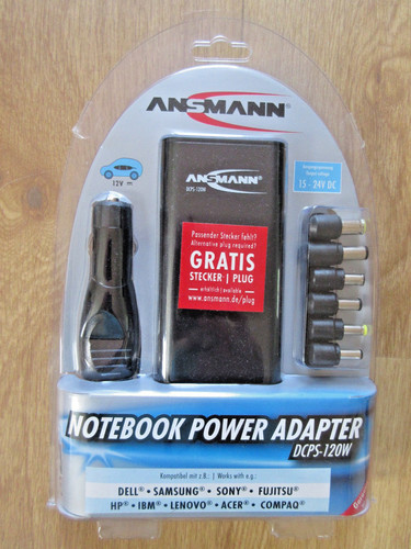 Ansmann 120w notebook netzteil - ansmann,